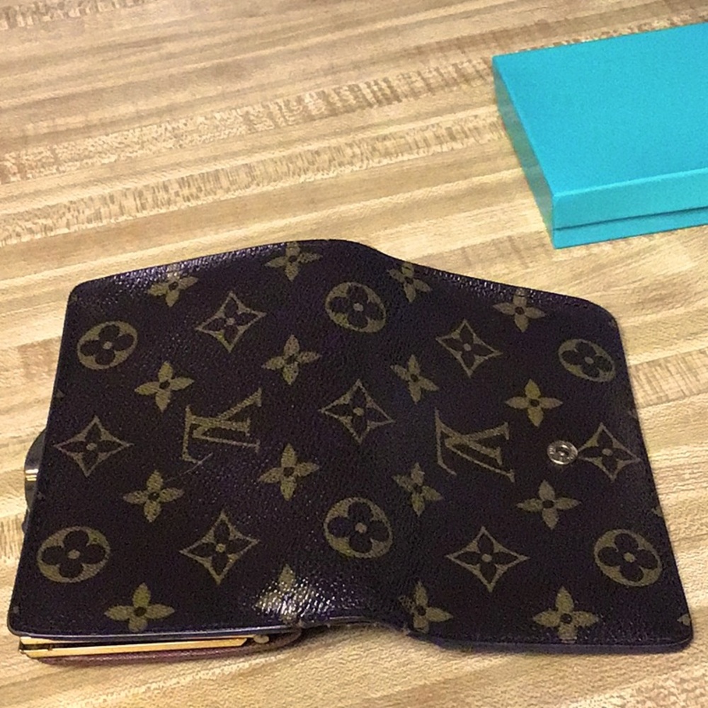 Louis Vuitton Monogram Canvas Wallet in Brown and Gold - Picture 6 of 6